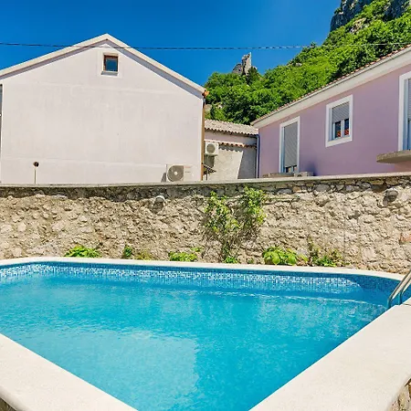 Feriehus Mediterranes Steinhaus Mit Grosser Terrasse, Aussendusche, Privatpool, Babybett, Waschmaschine *